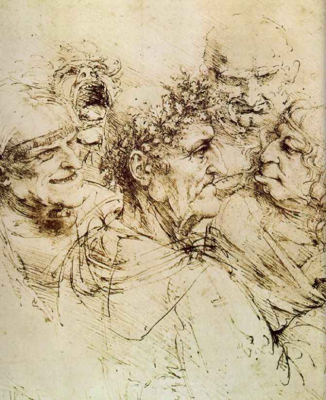 sketches - study of grotesque heads c_1490.jpg